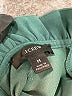 J.Crew 100% Polyester Teal Long Sleeve Blouse Size M - photo 8