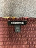 Express 100% Polyester Brown 3/4 Sleeve Blouse Size M - photo 7