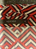 VERTIGO Chevron-herringbone Burgundy Casual Dress Size M - photo 7
