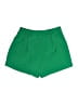 Sincerely Jules Solid Green Shorts Size M - photo 2