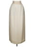 Le Suit 100% Polyester Solid Ivory Formal Skirt Size 10 - photo 1
