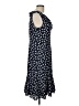 Talbots Polka Dots Blue Casual Dress Size 12 Petite - photo 4