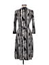 BCBGMAXAZRIA Stripes Black Casual Dress Size M - photo 2