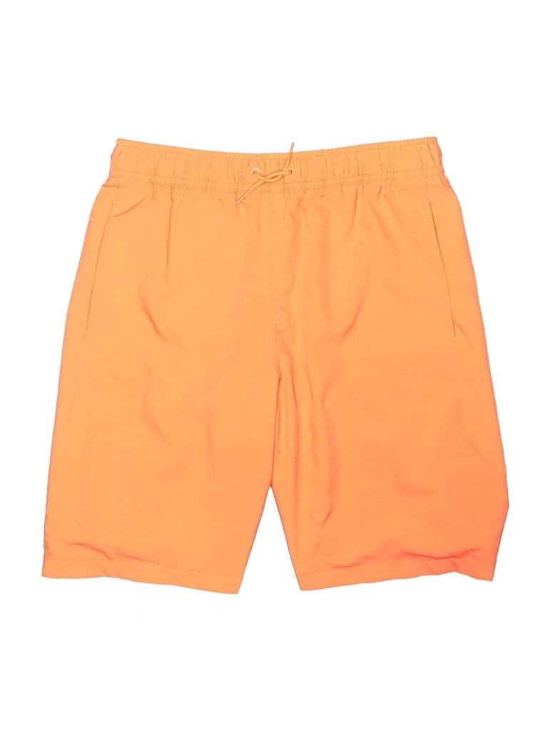 Pre-owned Gap Fit Kids' Athletic Shorts In Orange