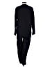 James Perse 100% Linen Solid Black Jumpsuit Size Lg (3) - photo 2