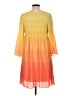 Spense 100% Polyester Yellow Casual Dress Size 12 - photo 2