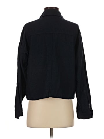 Max Studio Long Sleeve Button-Down Shirt (view 2)