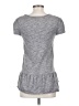 Leifnotes 100% Cotton Marled Gray Short Sleeve Top Size XS - photo 2