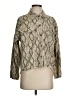 She + Sky Animal Print Gold Jacket Size S - photo 1