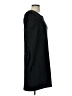Express Outlet Solid Black Casual Dress Size L - photo 4