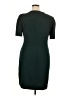 DKNY 100% Polyester Solid Green Cocktail Dress Size 16 - photo 2