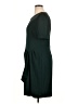 DKNY 100% Polyester Solid Green Cocktail Dress Size 16 - photo 5