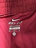 Nike 100% Polyester Burgundy Athletic Shorts Size M - photo 3