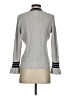 Minnie Rose Chevron-herringbone Gray Pullover Sweater Size S - photo 2