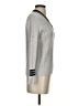 Minnie Rose Chevron-herringbone Gray Pullover Sweater Size S - photo 4