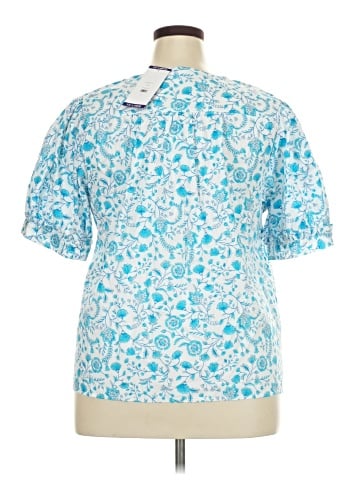 Draper James Short Sleeve Henley (view 2)