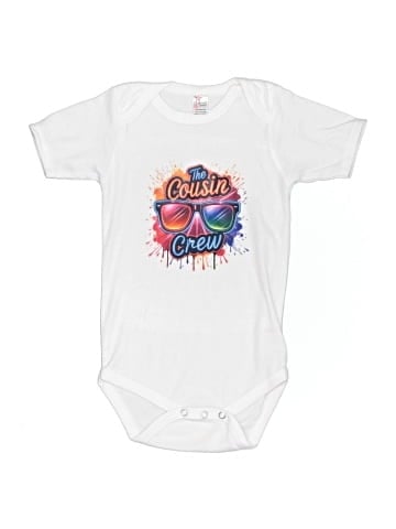 Laughing Giraffe Short Sleeve Onesie (view 1)