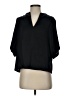 Worthington 100% Polyester Black 3/4 Sleeve T-Shirt Size XS - photo 1