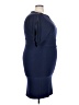 T Tahari Solid Blue Cocktail Dress Size 3X - photo 4