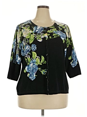 Notations 3/4 Sleeve Blouse (view 1)