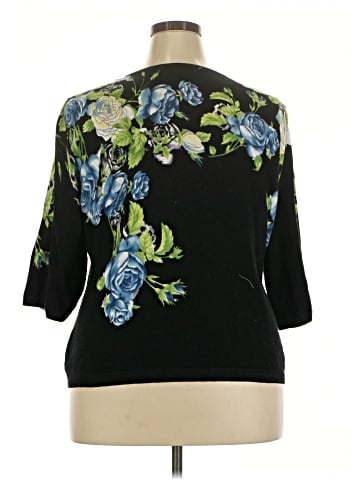 Notations 3/4 Sleeve Blouse (view 2)