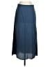 Madewell Solid Blue Formal Skirt Size 4 - photo 1