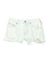 PacSun 100% Cotton White Denim Shorts Size 24 waist - photo 1