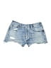 AGOLDE 100% Cotton Blue Denim Shorts Size 30 waist - photo 1
