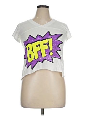 Peace Love World Short Sleeve T-Shirt (view 1)