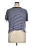 Gilli Stripes Blue Short Sleeve Turtleneck Size XL (petite) - photo 1