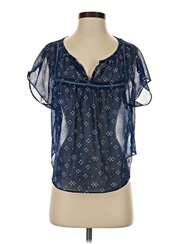 Hollister Short Sleeve Blouse (view 1)