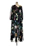 Assorted Brands 100% Polyester Floral Black Casual Dress Size 4X - photo 1