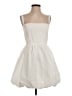 Amanda Uprichard 100% Polyester Solid Ivory White Casual Dress Size S - photo 1