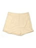 Shein 100% Polyester Chevron-herringbone Ivory Khaki Shorts Size L - photo 2