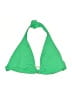 Unbranded Solid Green Swimsuit Top Size 14 - photo 1