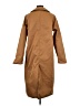 Unbranded 100% Polyester Brown Trenchcoat Size M - photo 2