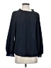 Grace Karin Blue Long Sleeve Blouse Size S - photo 1