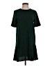 Zara 100% Polyester Solid Green Casual Dress Size XS - photo 1