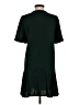 Zara 100% Polyester Solid Green Casual Dress Size XS - photo 2