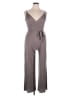 Mi ami Solid Gray Brown Jumpsuit Size XL - photo 1