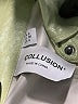 Collusion 100% Polyurethane Green Faux Leather Jacket Size 4 - photo 6