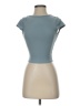 Princess Polly Teal Short Sleeve Top Size 2 - photo 1