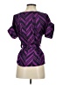 Madison Marcus 100% Silk Purple Short Sleeve Silk Top Size XS - photo 2