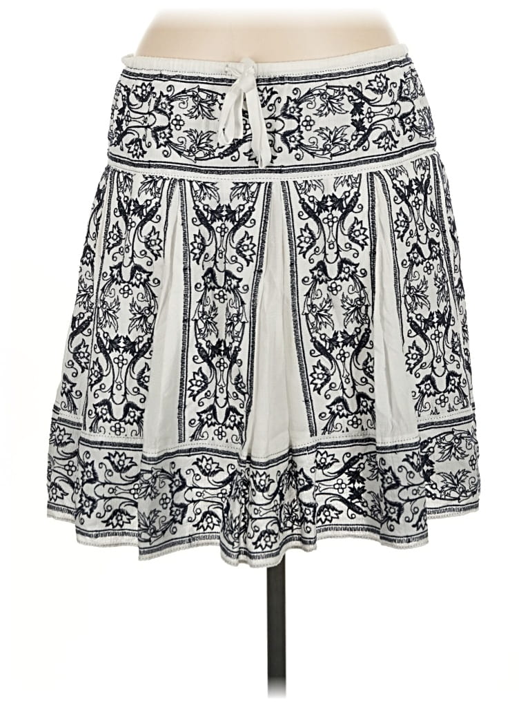 Pre-owned Max Studio Casual Skirt In White