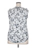 Liz Claiborne Silver Sleeveless Blouse Size XXL - photo 2