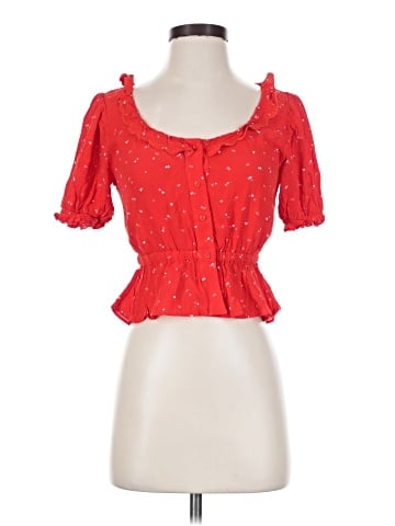 Sunday Best Short Sleeve Blouse (view 1)