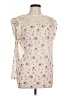 Daniel Rainn 100% Polyester Ivory Sleeveless Blouse Size L - photo 1