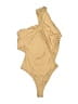 Superdown Solid Tan Bodysuit Size XS - photo 2