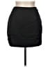 More To Come Solid Black Casual Skirt Size M - photo 1