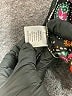 Kohl's Paisley Black Casual Pants Size 18 - photo 5